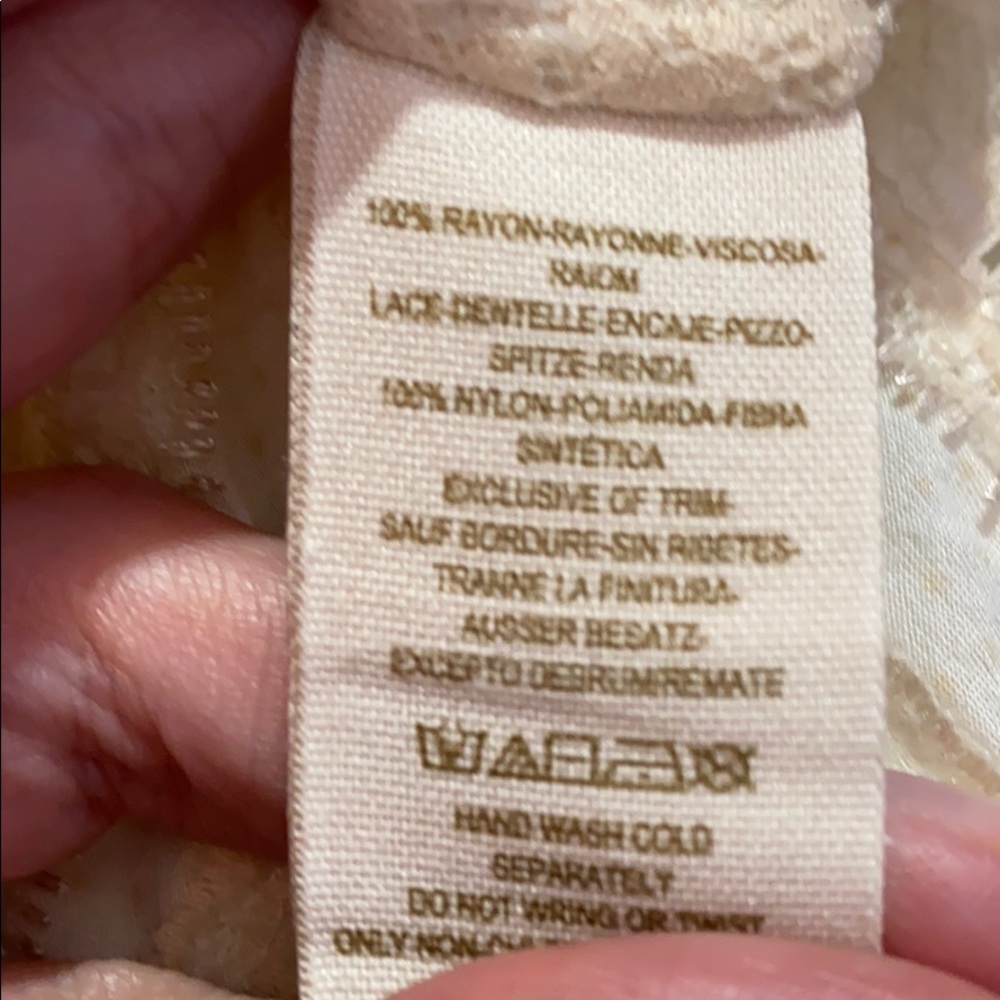 SOLD! Intimately Free People Voile and Lace Trapez - Picture 6 of 6